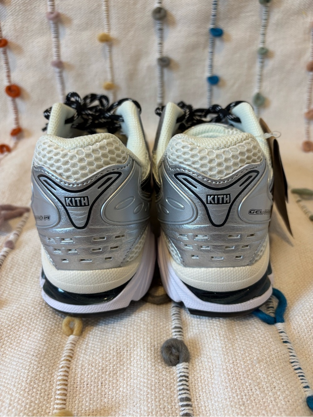 KITH ASICS Gel Kayano 14 Cream Scarab Sneakers NWT